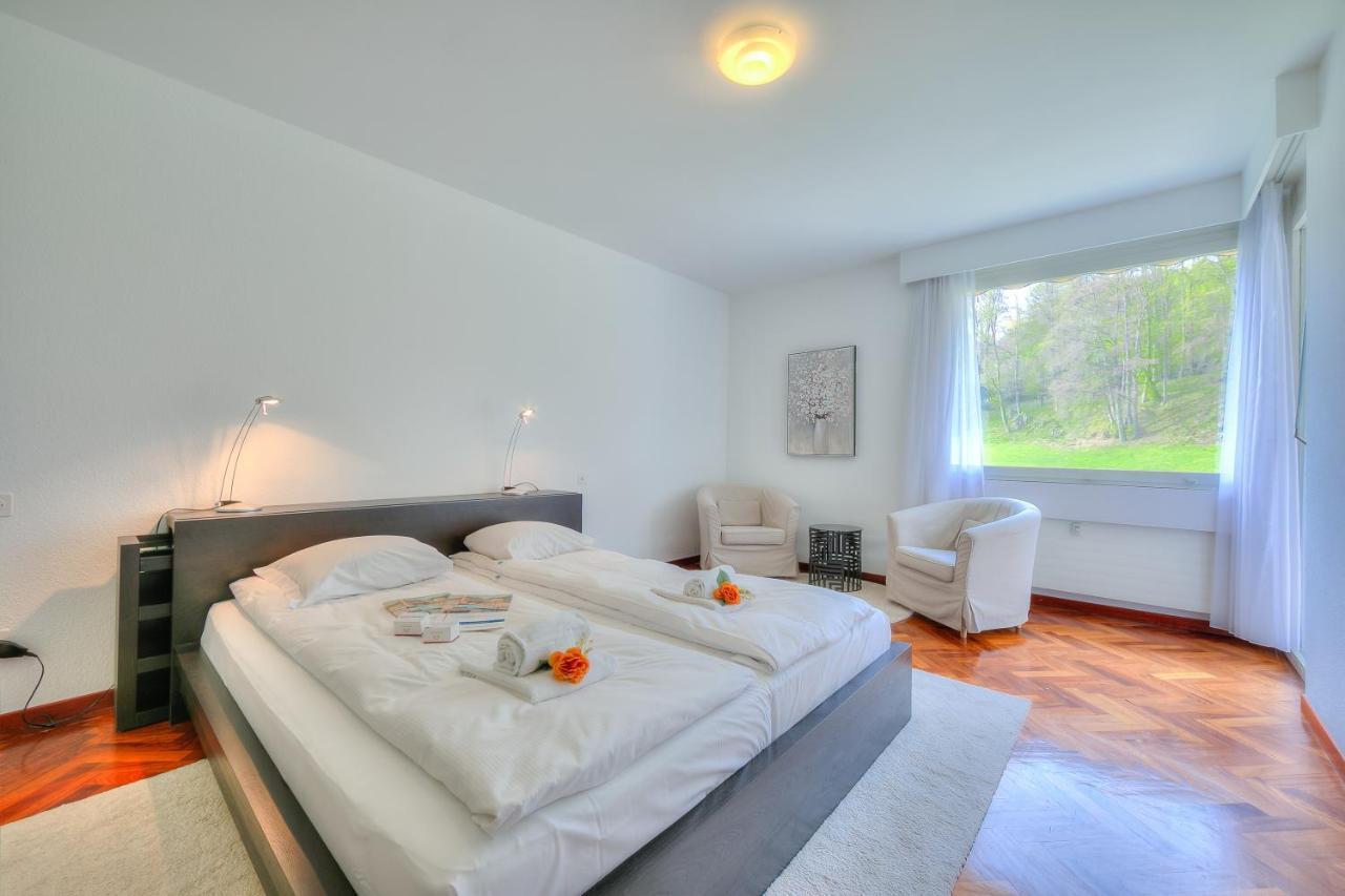 Residenza Parco Carona - Happy Rentals Lugano Luaran gambar