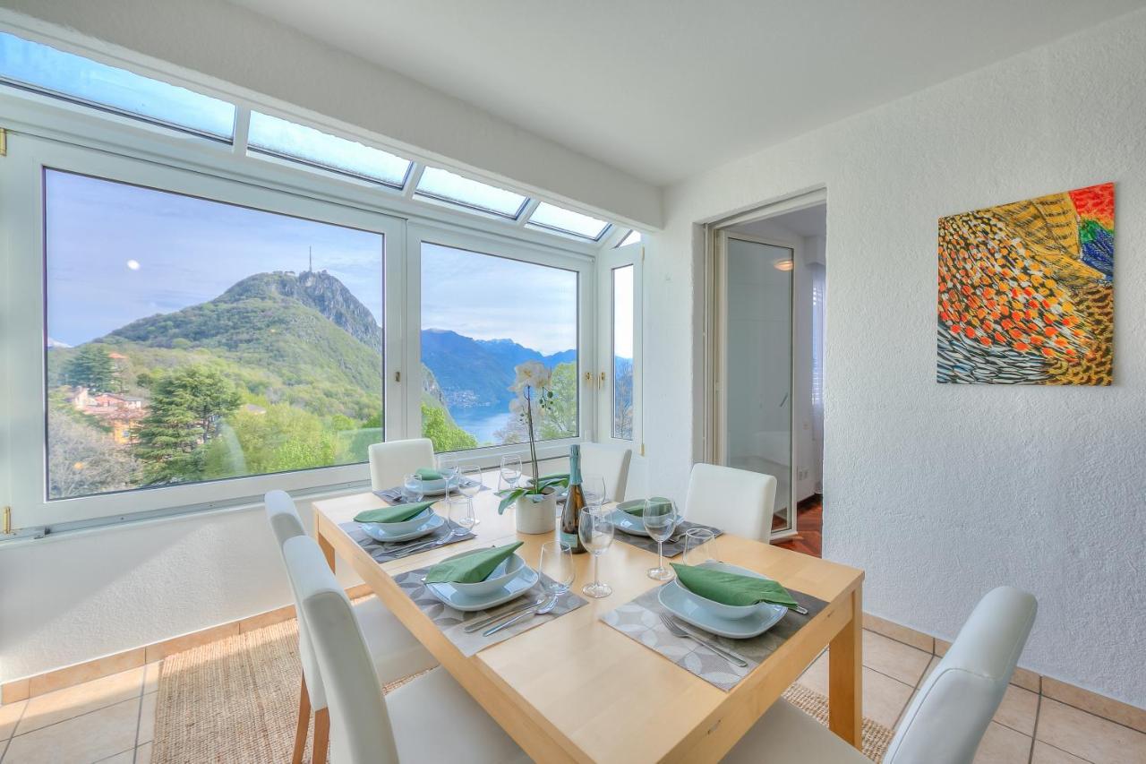 Residenza Parco Carona - Happy Rentals Lugano Luaran gambar