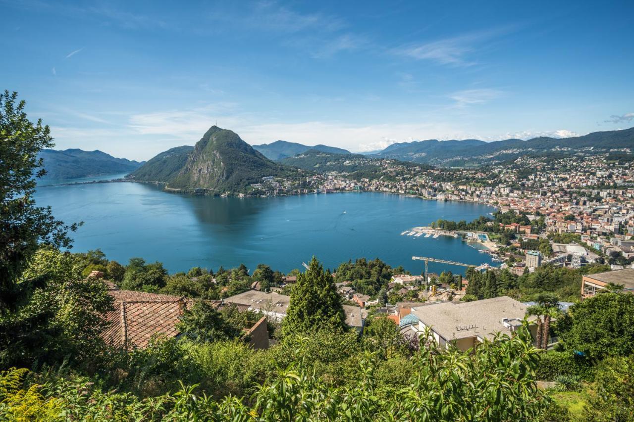 Residenza Parco Carona - Happy Rentals Lugano Luaran gambar