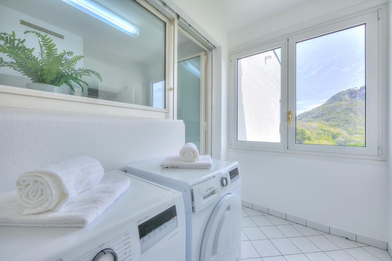 Residenza Parco Carona - Happy Rentals Lugano Luaran gambar